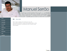 Tablet Screenshot of manuelserrao.com